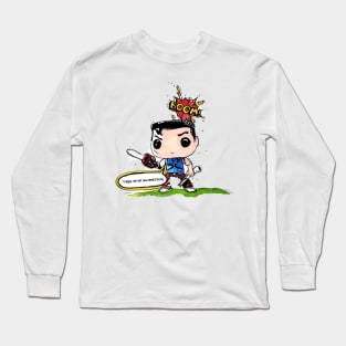 Cartoon-y Ash Long Sleeve T-Shirt